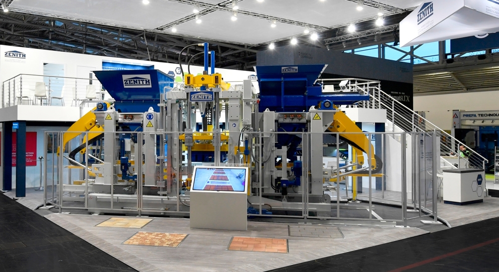 Plene automatic unum pallet plant in summus qualitas concretum products in Mali